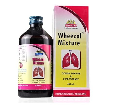 WHEEZAL MIXTURE syrup 450 ml